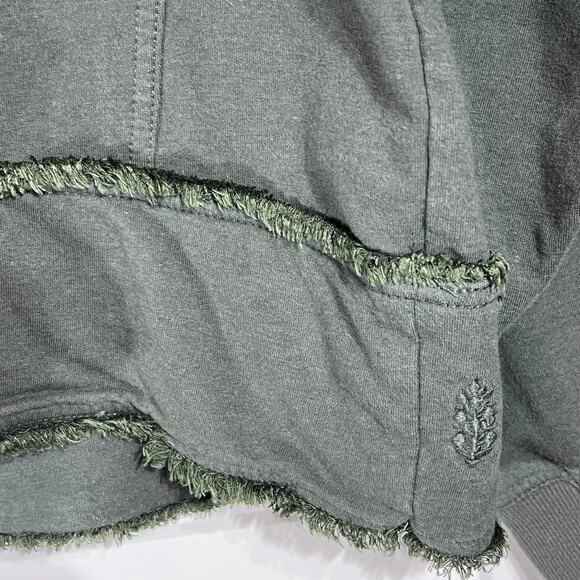 Free People Movement Dark Green Crewneck Sweatshirt, Women's Size SP - Picture 7 of 10